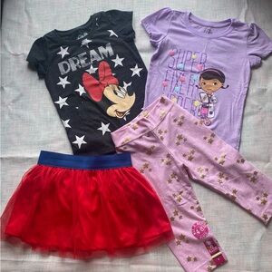 4-piece - Size 5/5T - Mixed Piece Lot - Like New Items